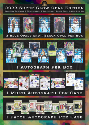 2022 Super Glow Opal Edition Multi-Sport Hobby, 10 Box Case