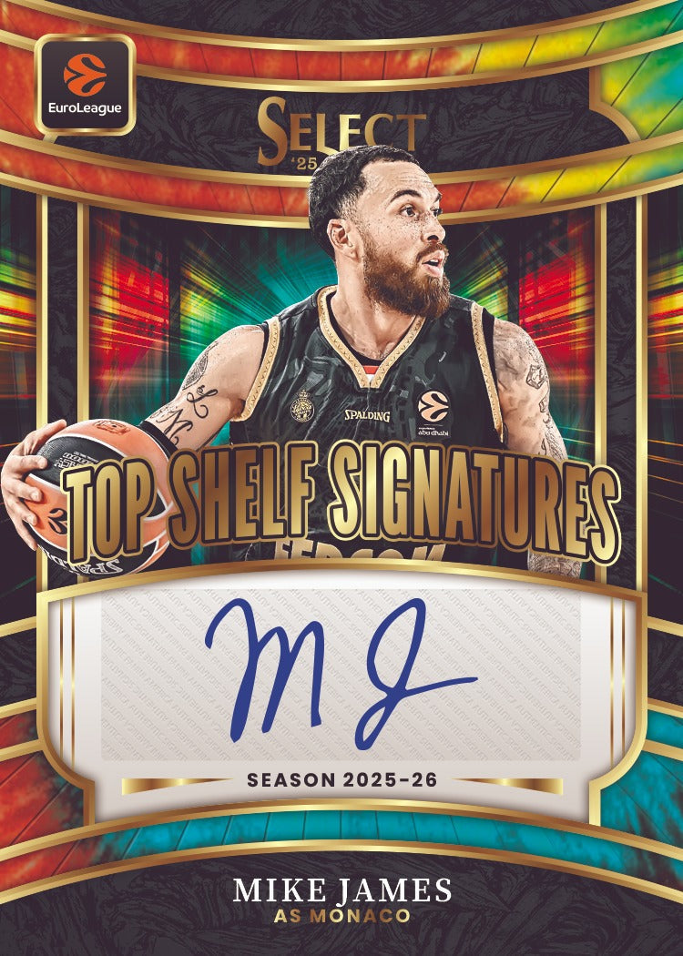 2025-26 Panini Select EuroLeague Basketball Hobby Mega, 20 Box Case