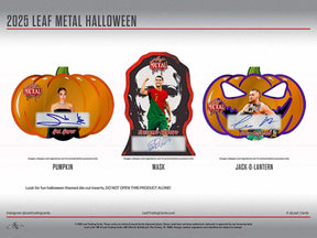 2025 Leaf Metal Halloween Hobby, Box