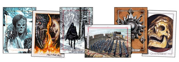 *LAST CASE* Game of Thrones The Great Houses Hobby (Rittenhouse), 20 Box Case