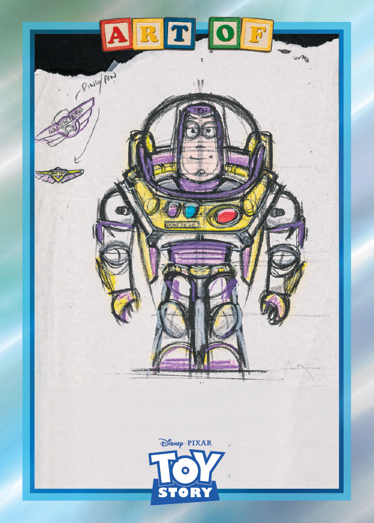 2025 Topps Pixar Crystal 30 Years of Toy Story Hobby, Box