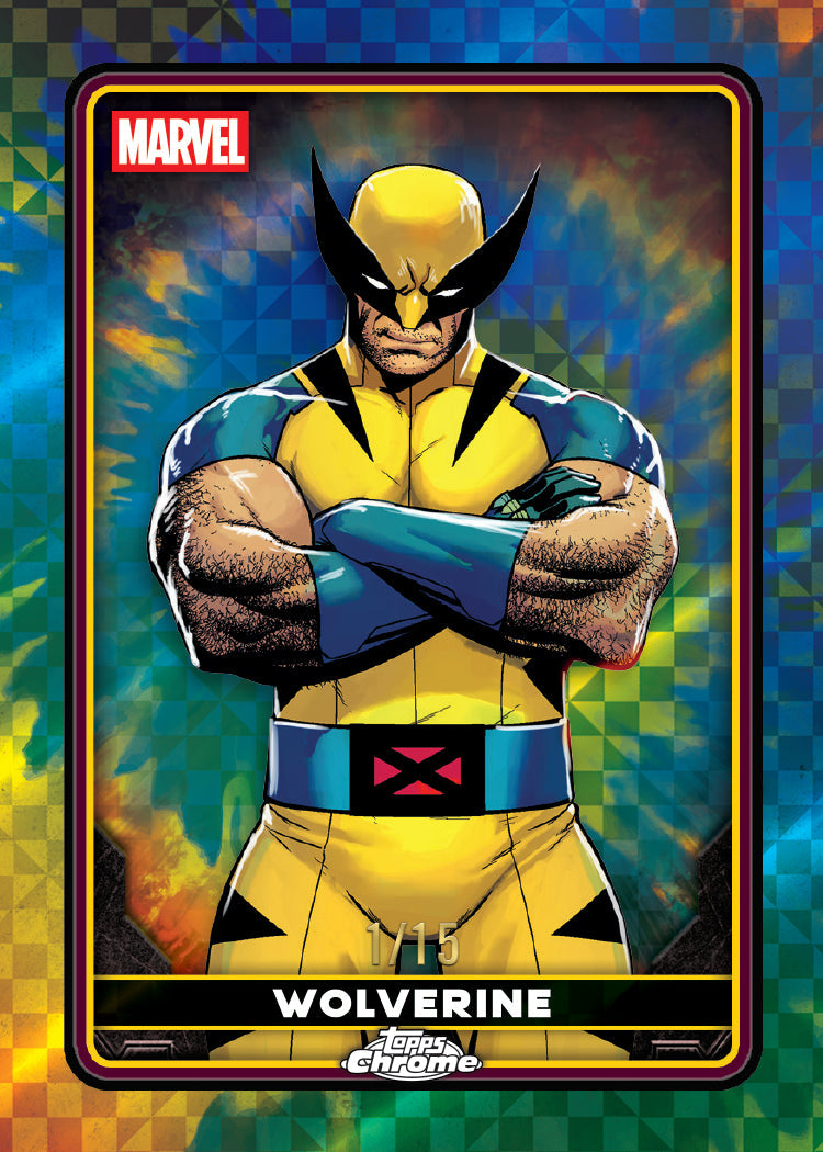 2025 Topps Chrome Marvel Deadpool Blaster, 40 Box Case