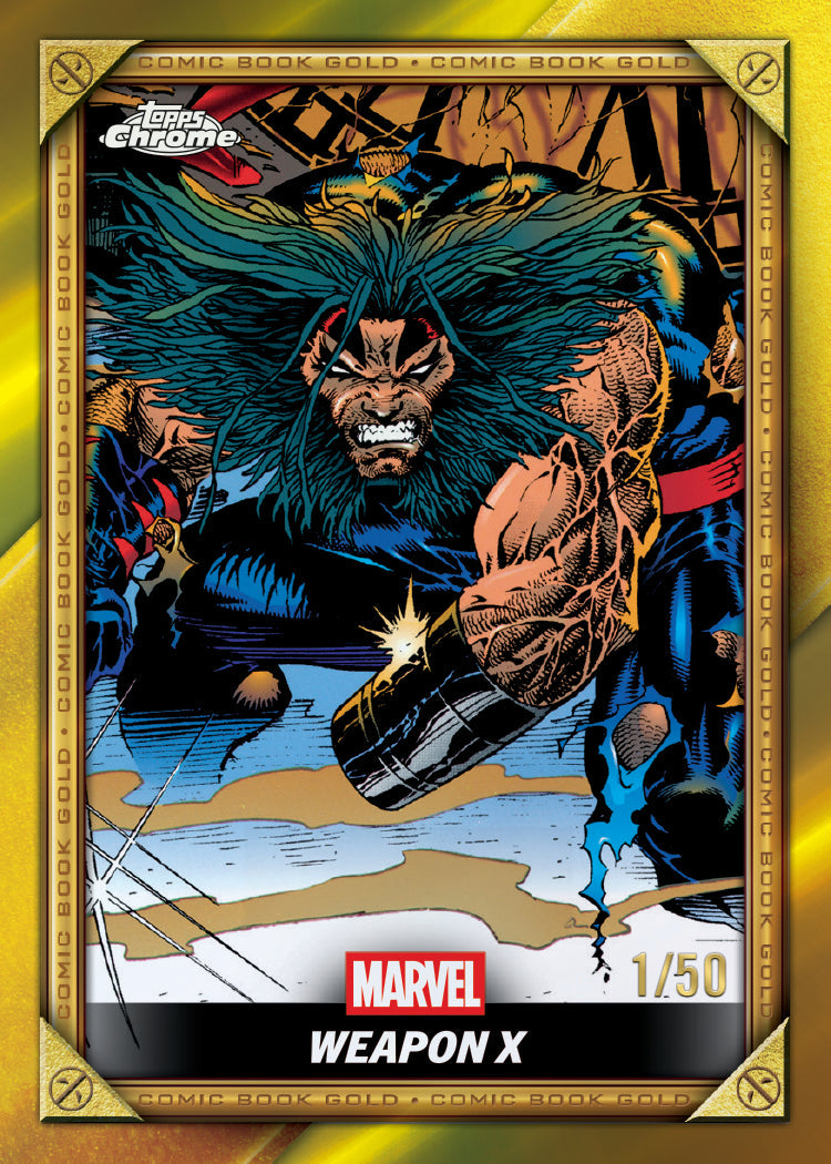 2025 Topps Chrome Marvel Deadpool Hobby, Box