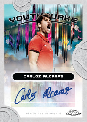 2025 Topps Chrome Tennis Delight, 12 Box Case