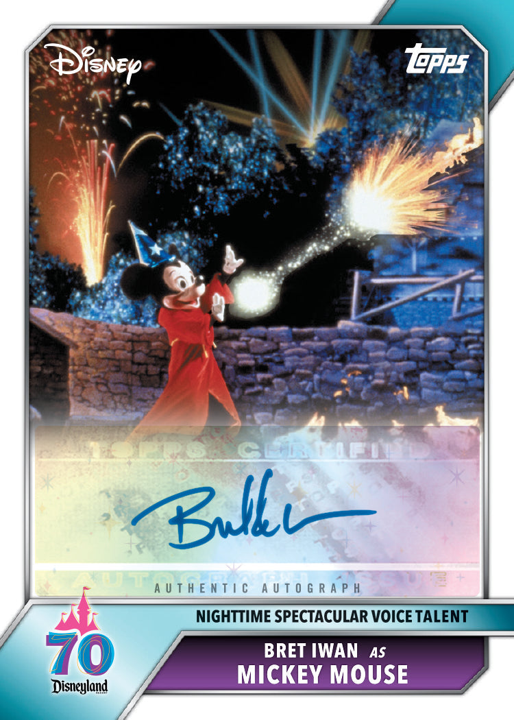 2025 Topps Disneyland 70th Anniversary Hobby, Pack
