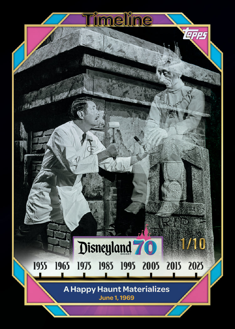 2025 Topps Disneyland 70th Anniversary Blaster, Box