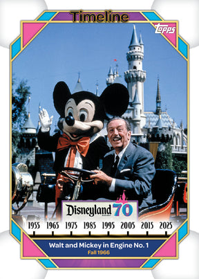 2025 Topps Disneyland 70th Anniversary Blaster, 40 Box Case