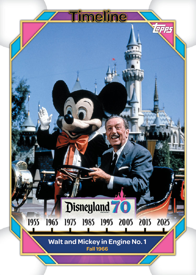 2025 Topps Disneyland 70th Anniversary Blaster, Box