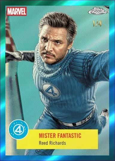 2025 Topps Marvel Studios Chrome Delight, Box
