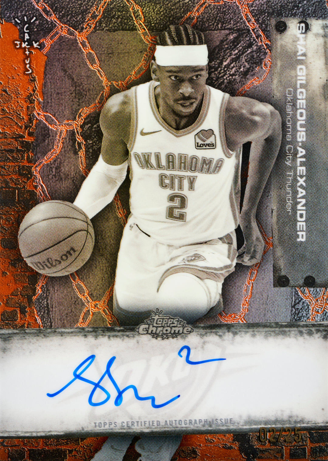 2025-26 Topps Chrome Cactus Jack Basketball Hobby, 12 Box Case