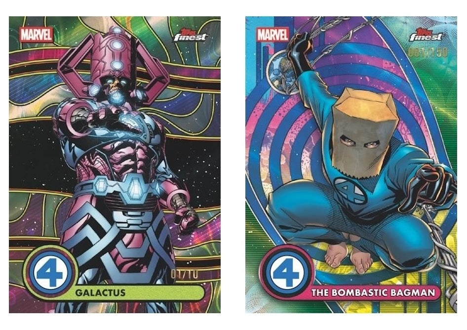 2026 Topps Marvel Finest The Fantstic Four 65th Anniversary Hobby, Pack