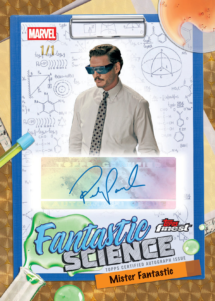 2026 Topps Marvel Finest The Fantstic Four 65th Anniversary Hobby, Box