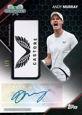 2026 Topps Graphite Tennis Hobby, 12 Box Case