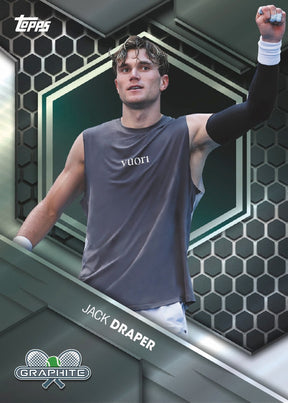 2026 Topps Graphite Tennis Hobby, 12 Box Case