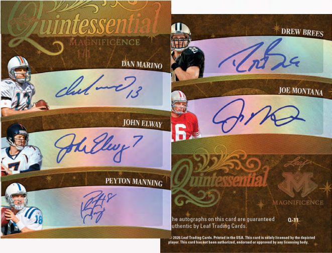 2026 Leaf Magnificence Multi-Sport Hobby, Box