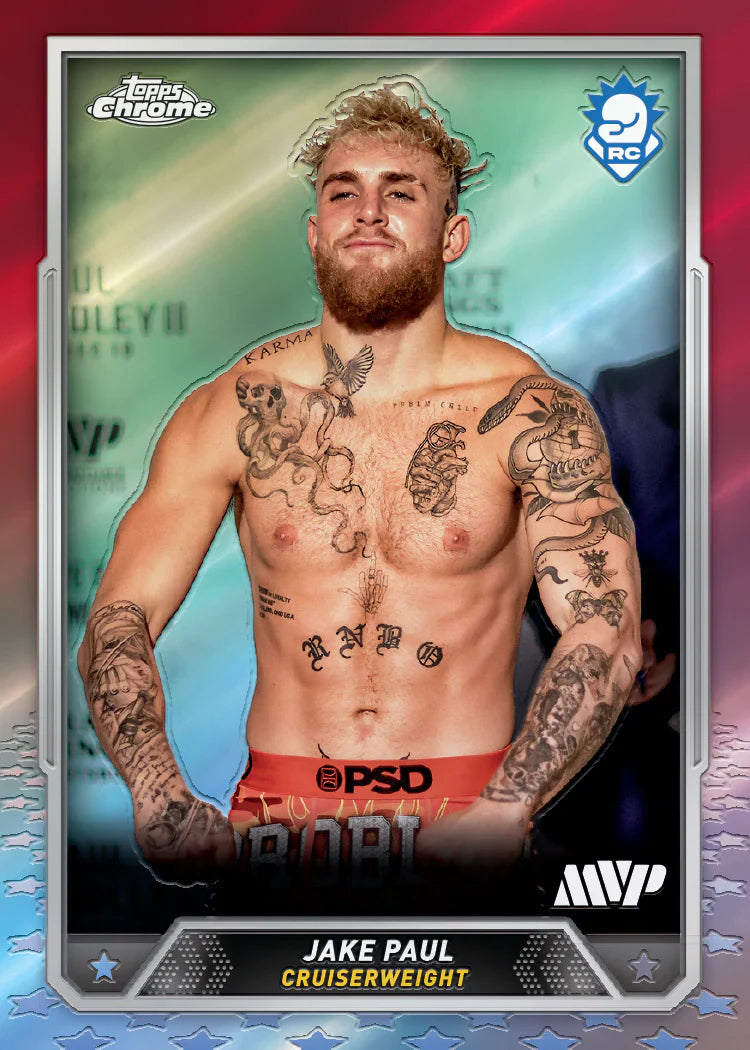 2024 Topps Chrome Boxing Hobby, 12 Box Case