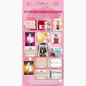 2024 Leaf Marilyn Monroe Icons Collection Hobby, 4 Box Case