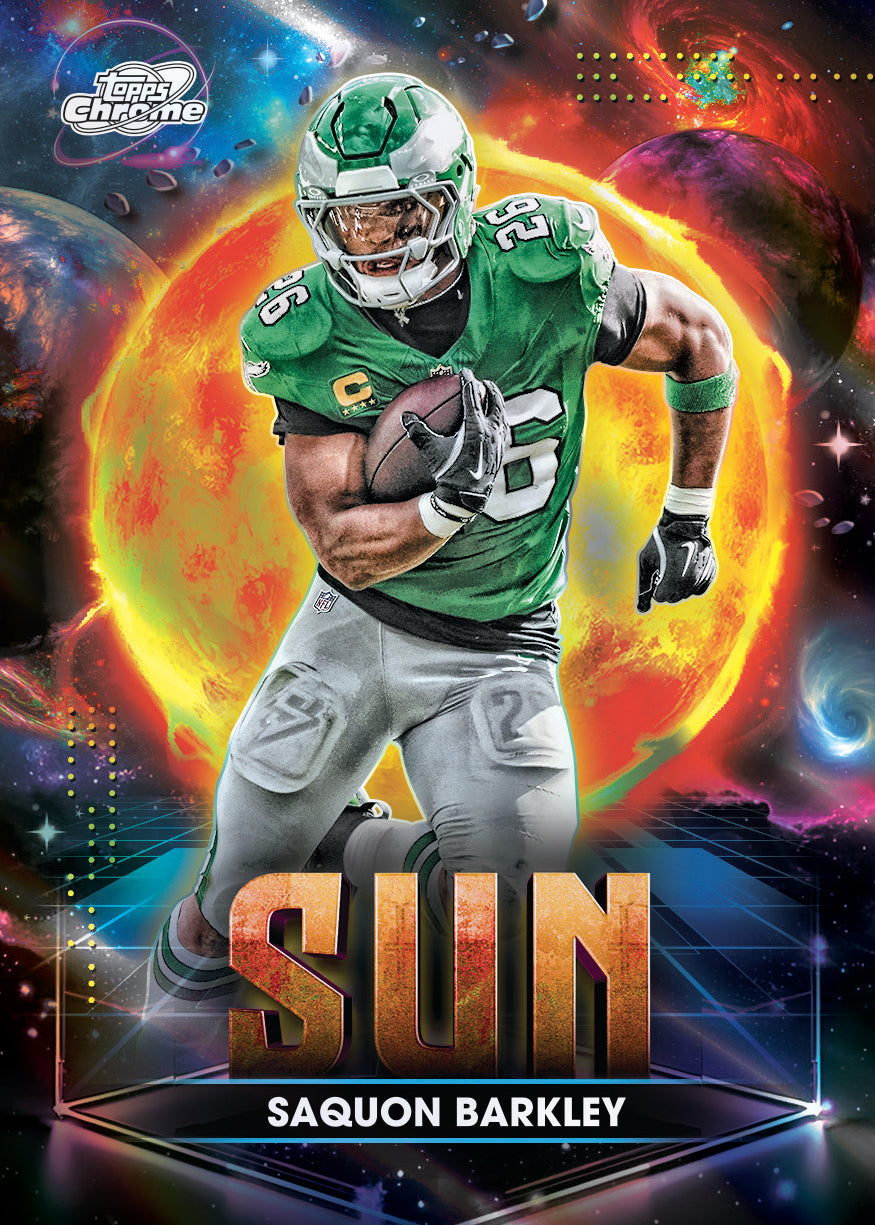 2025 Topps Cosmic Chrome Football Hobby, 8 Box Case