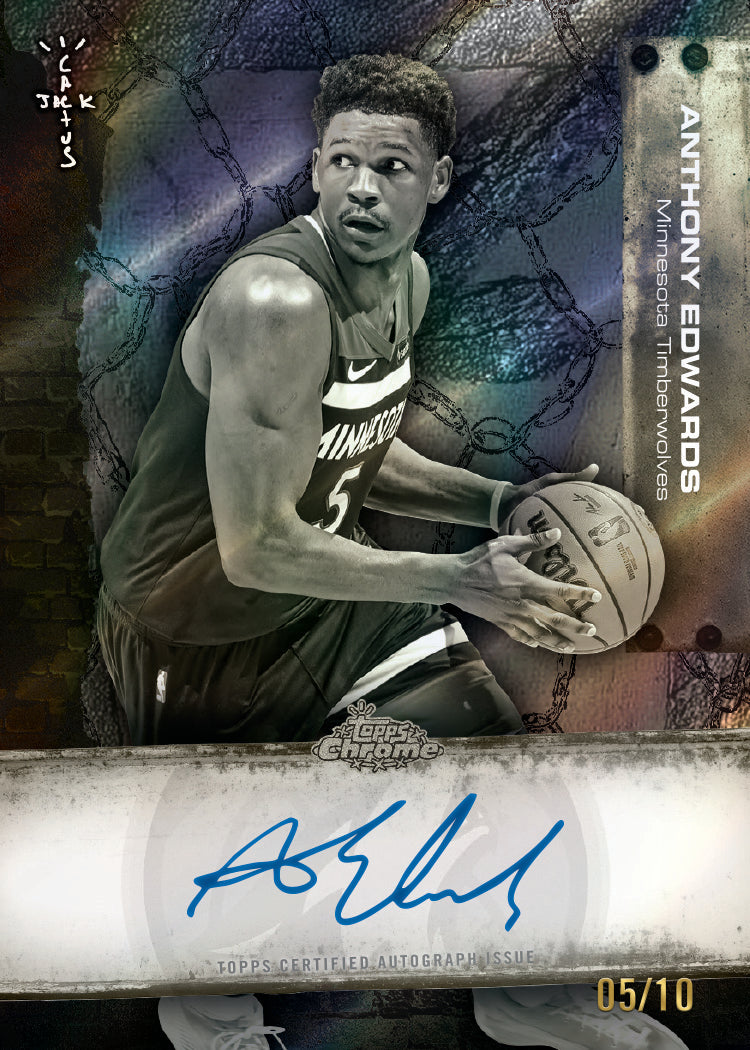 2025-26 Topps Chrome Cactus Jack Basketball Hobby, 12 Box Case