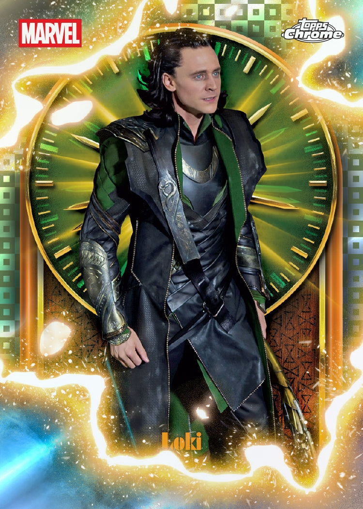 2025 Topps Marvel Studios Chrome Hobby, Box