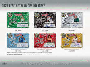 2025 Leaf Metal Happy Holidays, 10 Box Case