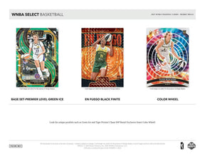 2025 Panini Select WNBA Basketball Hobby Mega, 20 Box Case (Green Ice Prizms)