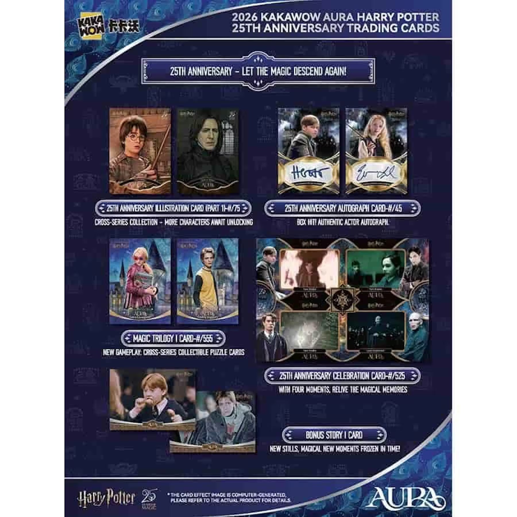 2026 Kakawow Harry Potter Aura Hobby, Pack