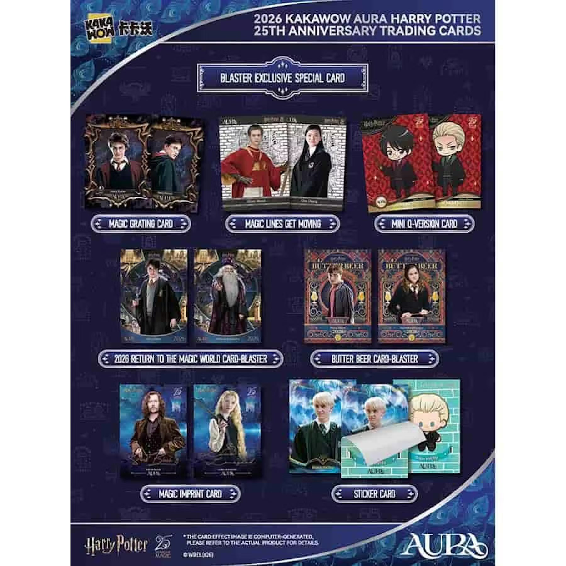 2026 Kakawow Harry Potter Aura Blaster, Box