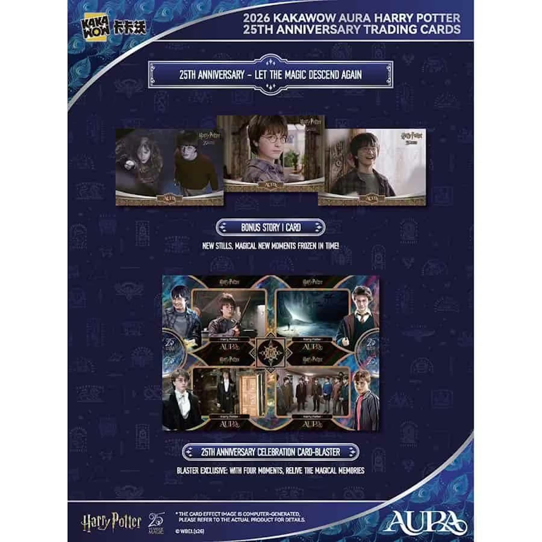 2026 Kakawow Harry Potter Aura Blaster, Box