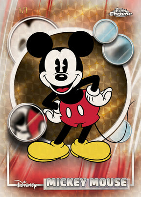 2026 Topps Chrome Disney Hobby, Pack