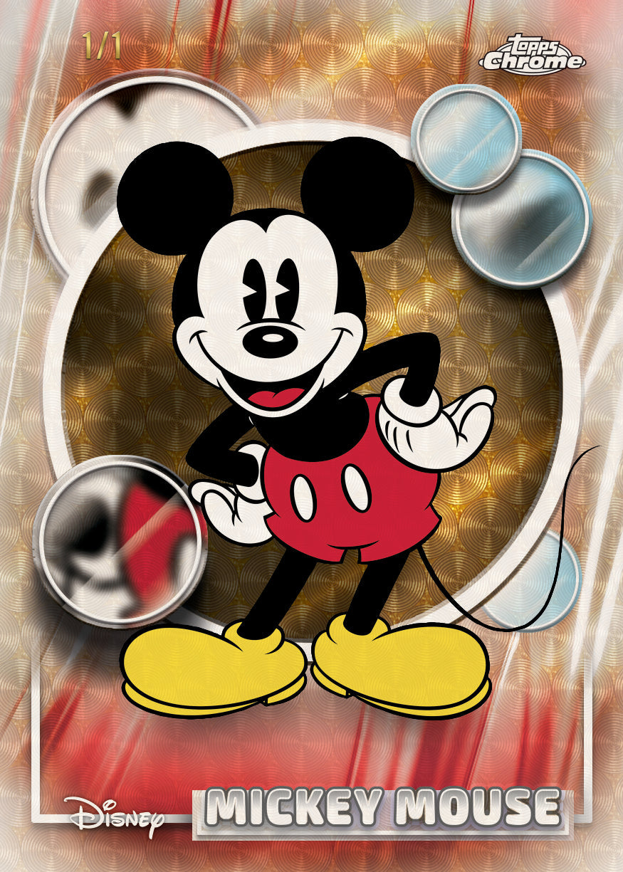 2026 Topps Chrome Disney Hobby, Pack
