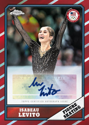 2026 Topps Chrome US Olympic & Paralympic Hopefuls Blaster, Box