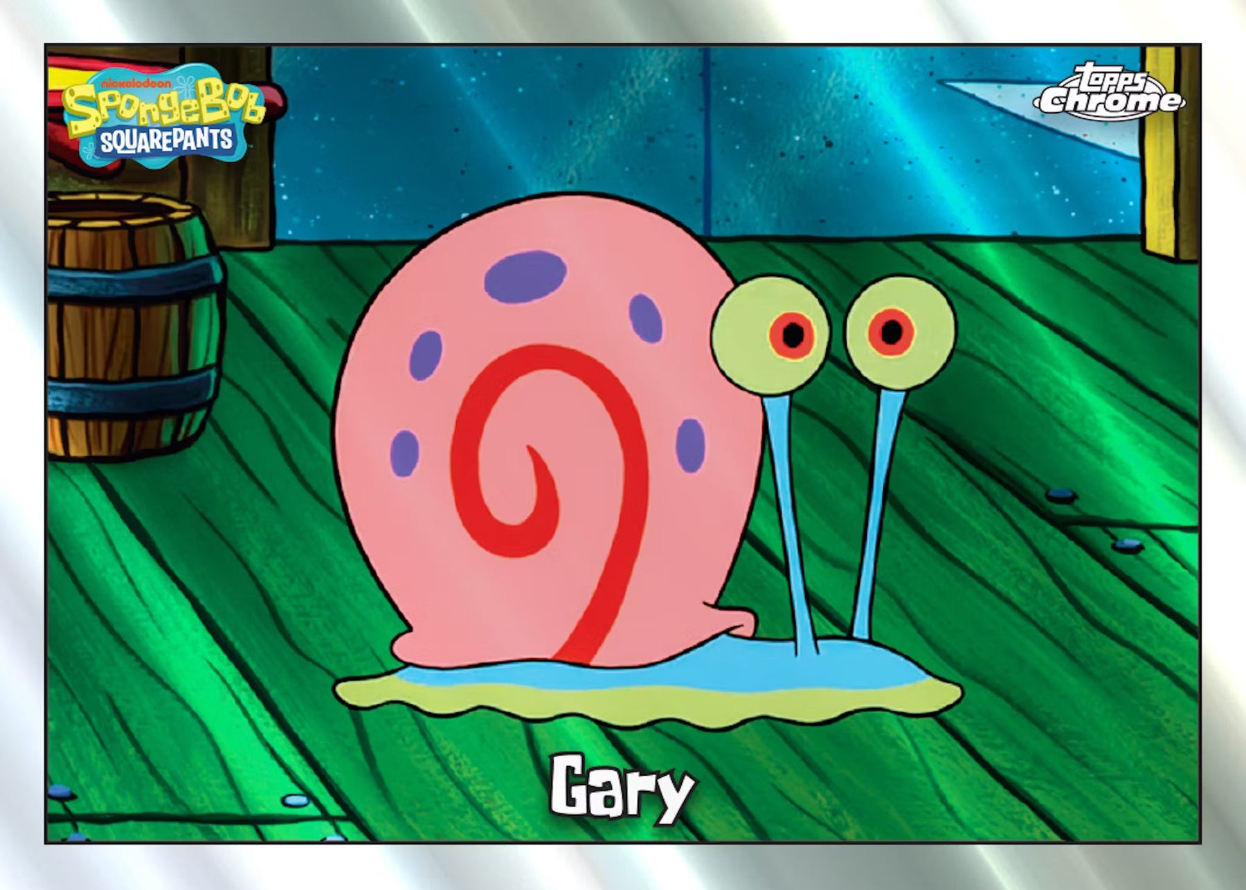 2025 Topps Chrome Spongebob Squarepants 25th Anniversary Hobby, Pack