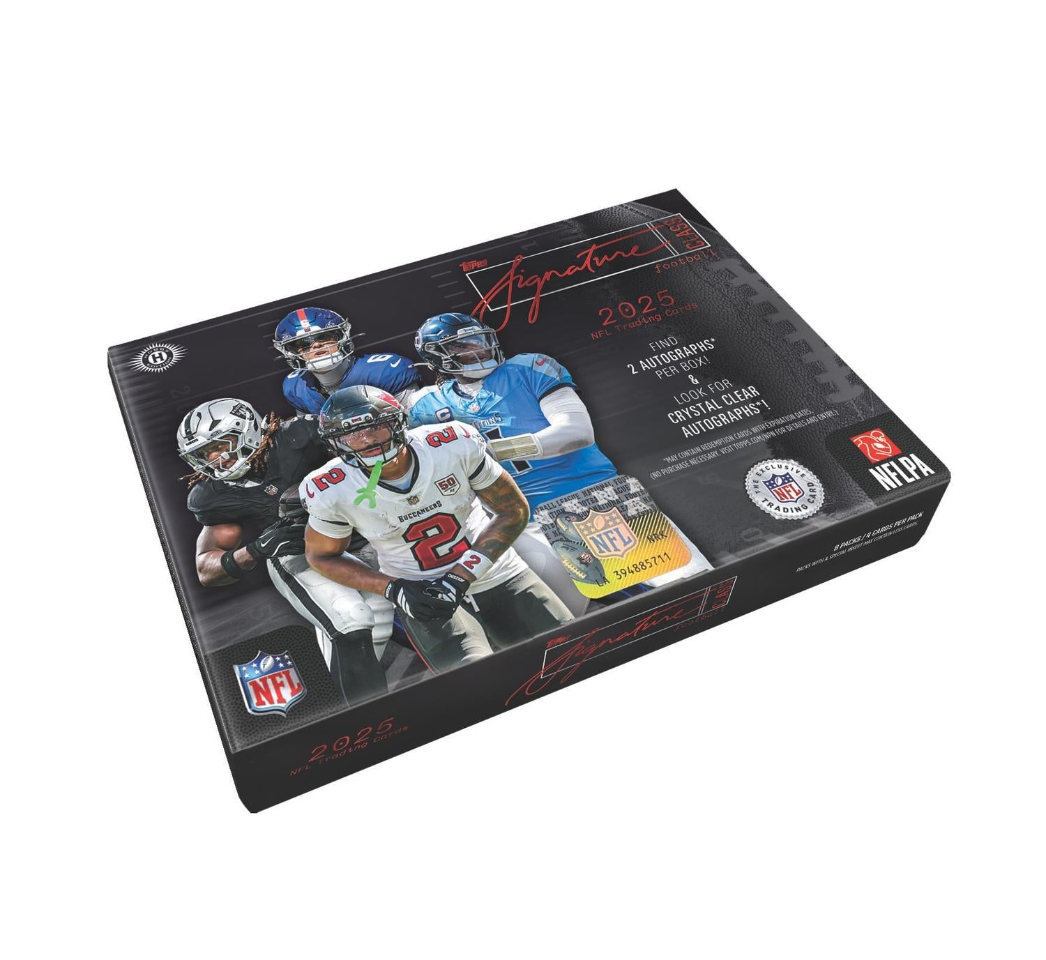 2025 Topps Signature Class Football Hobby 12 Box Case