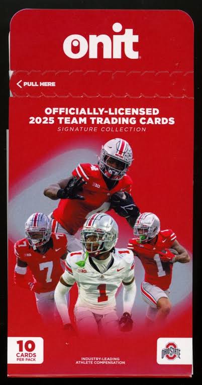 (3 Pack Special Price) 2025 Onit Ohio State Football Pack