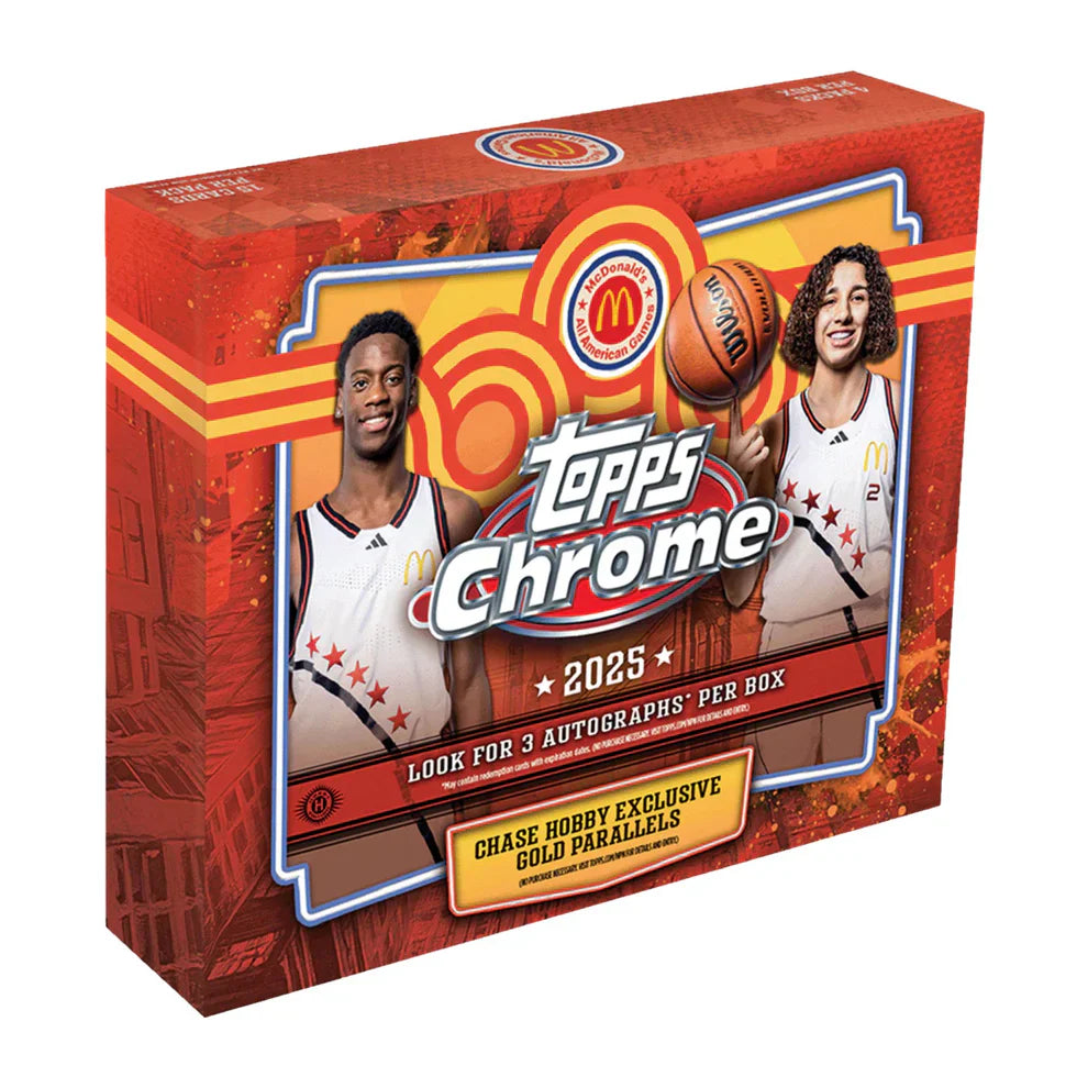 2025 Topps Chrome McDonald's All American Basketball Hobby Box
