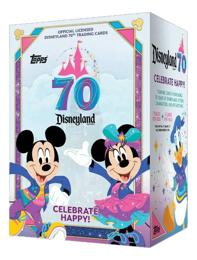 2025 Topps Disneyland 70th Anniversary Blaster Box