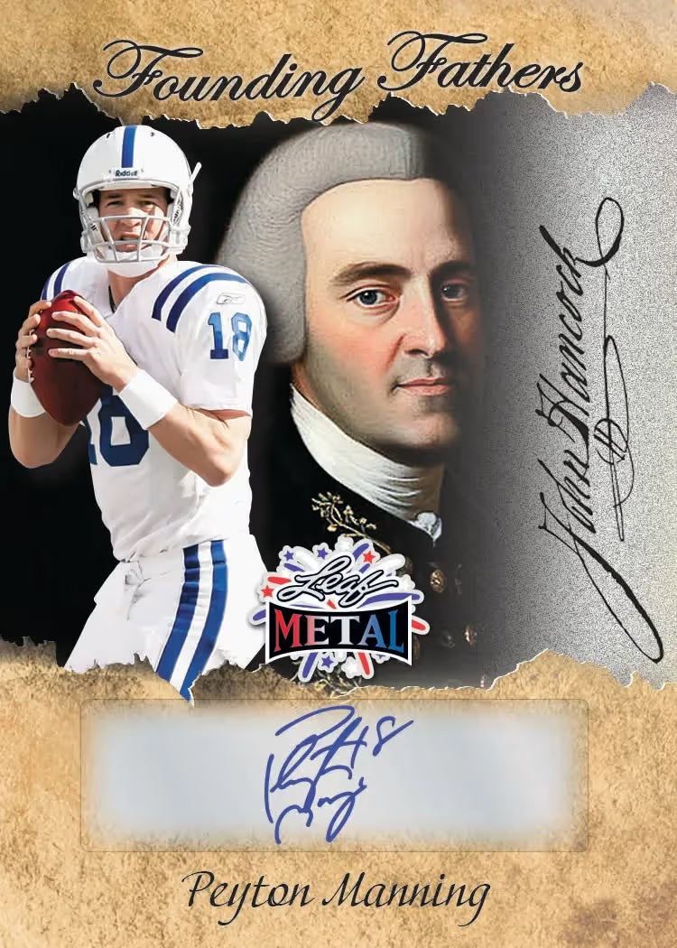2026 Leaf Metal Independence Day Multi-Sport Founding Fathers, Box