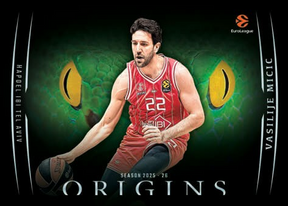 2025-26 Panini Origins EuroLeague Basketball H2, 20 Box Case