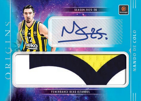 2025-26 Panini Origins EuroLeague Basketball H2, 20 Box Case