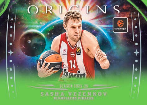 2025-26 Panini Origins EuroLeague Basketball H2, 20 Box Case