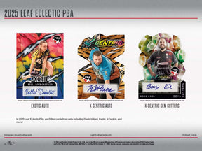 2025 Leaf Eclectic Professional Bowlers Association PBA Hobby, Box