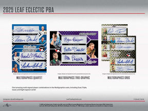 2025 Leaf Eclectic Professional Bowlers Association PBA Hobby, 12 Box Case