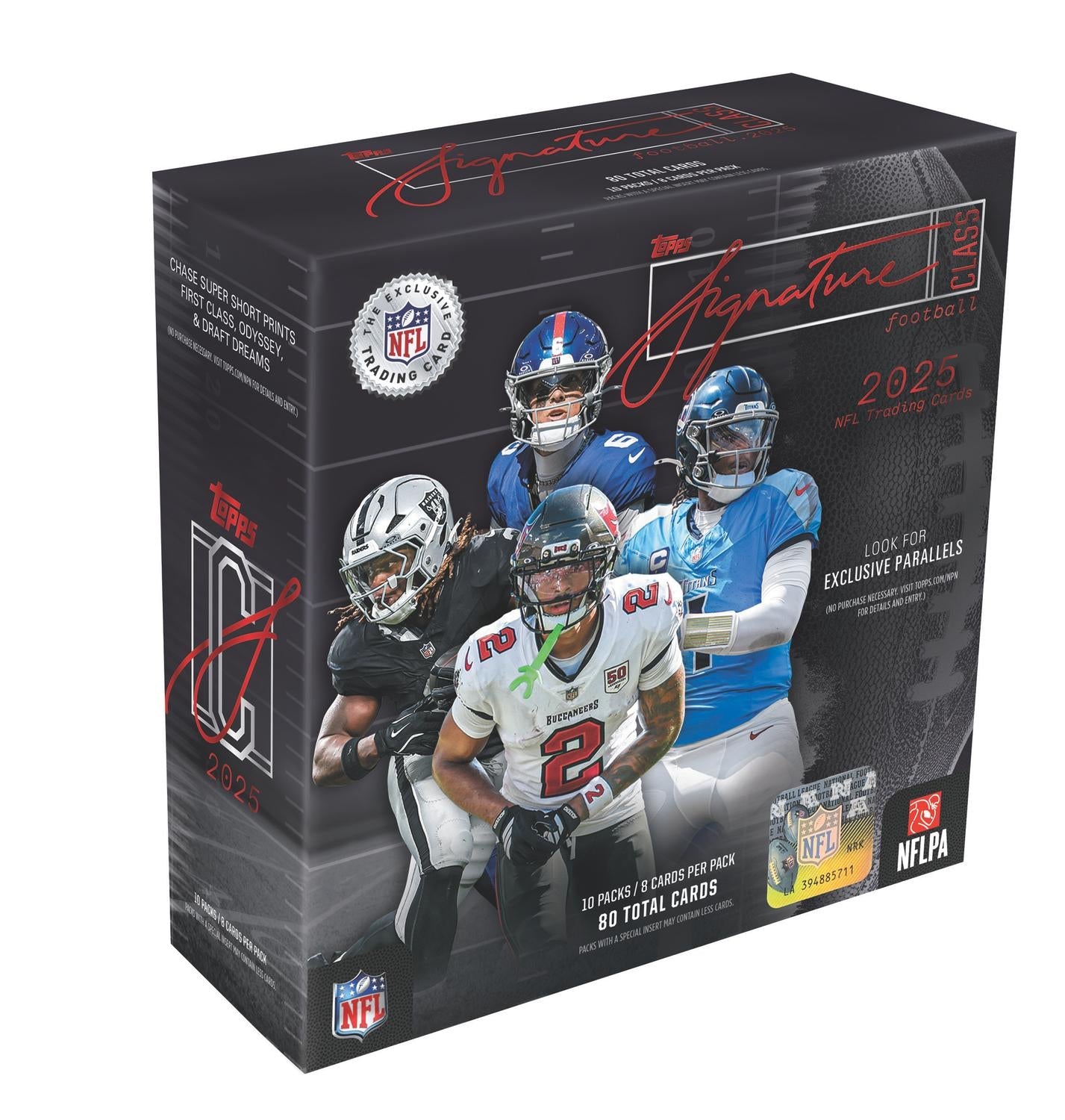 2025 Topps Signature Class Football Mega Box
