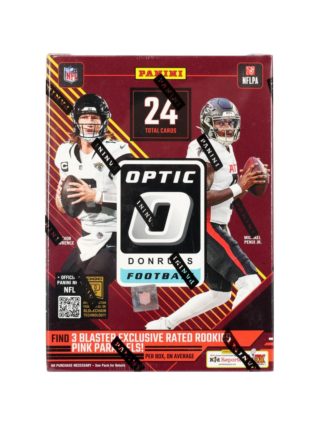 2024 Panini Optic Football Blaster Box Pink Parallels