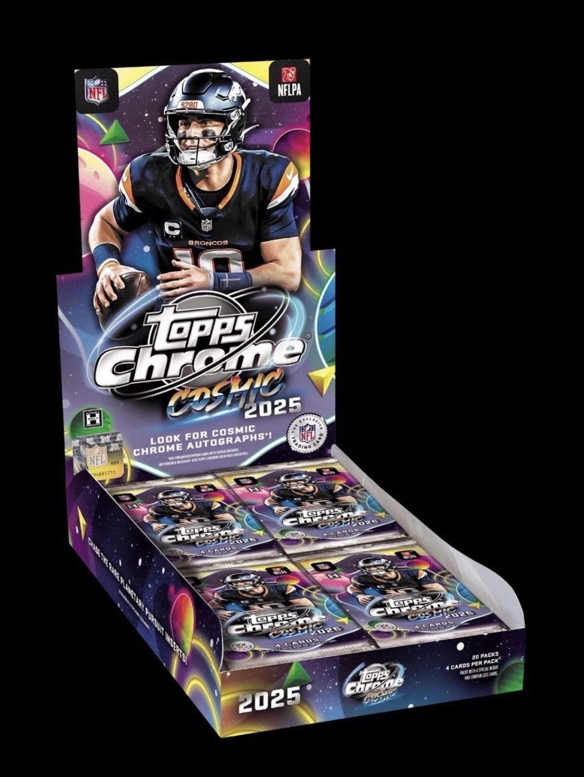 2025 Topps Cosmic Chrome Football Hobby Box