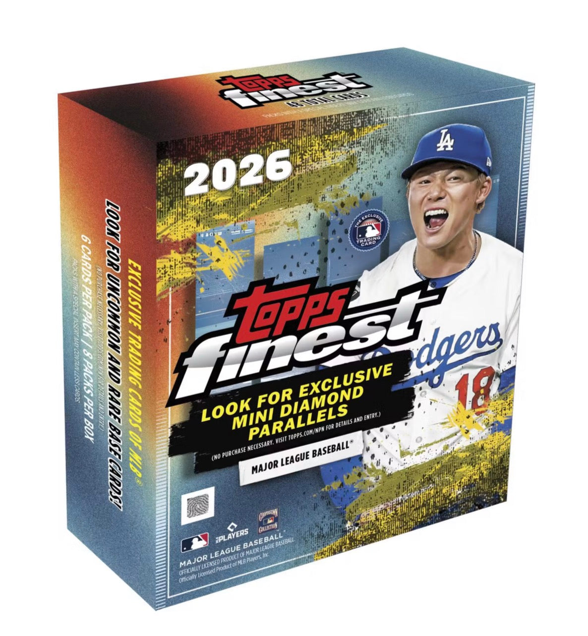 (PRE-ORDER) 2026 Topps Finest Baseball Mega Box