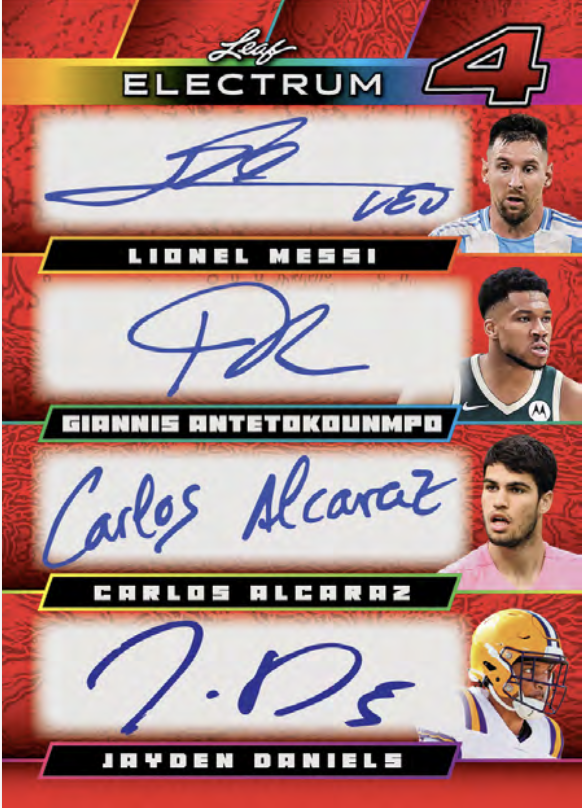 2025 Leaf Electrum Multi-Sport Hobby, 10 Box Case