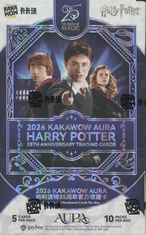 2026 Kakawow Harry Potter Aura Hobby, 10 Box Case