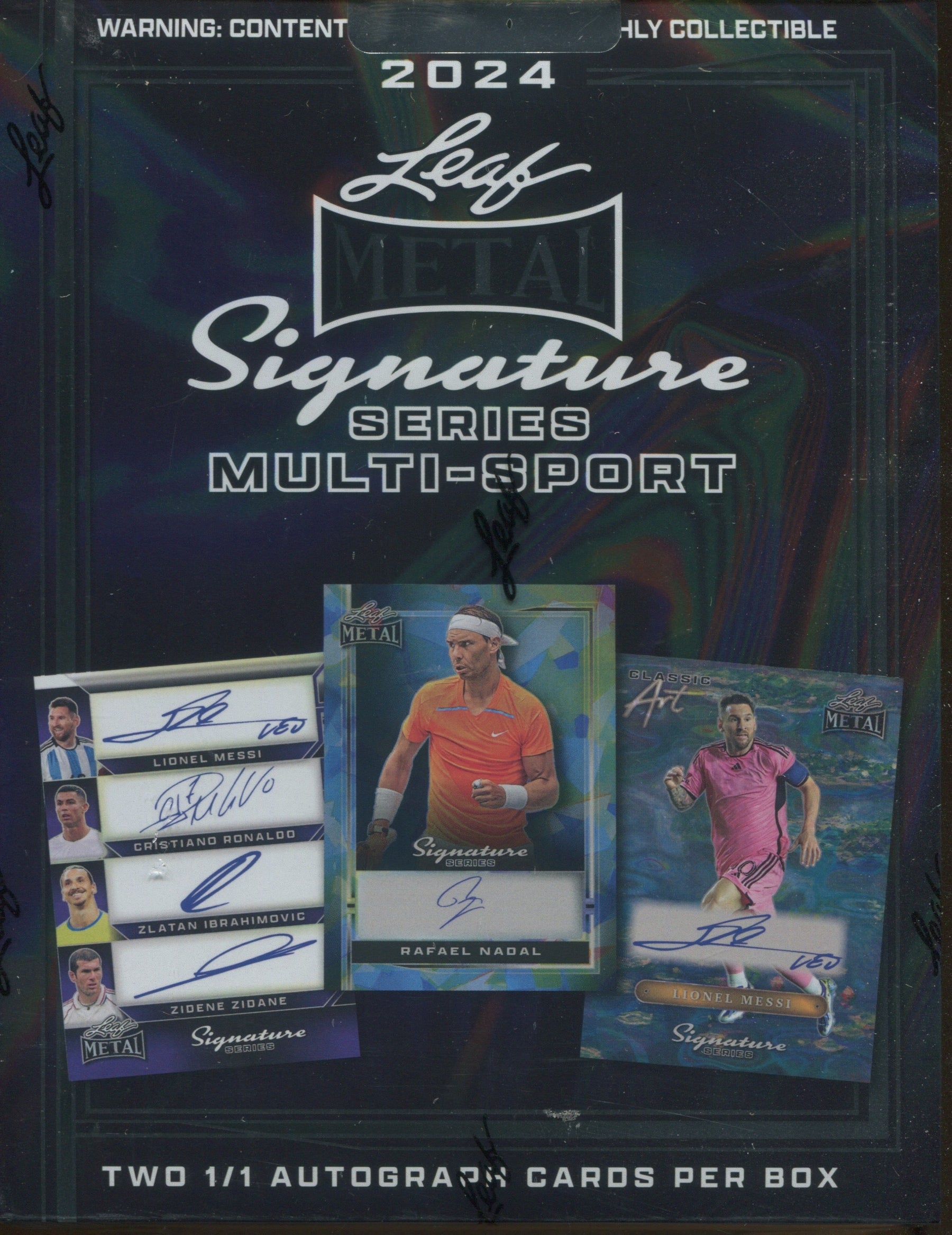 *LAST BOX* 2024 Leaf Metal Signature Series Hobby, Box
